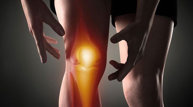 Motnje presnovnih procesov v strukturah sklepa lahko izzovejo bolečino v kolenu