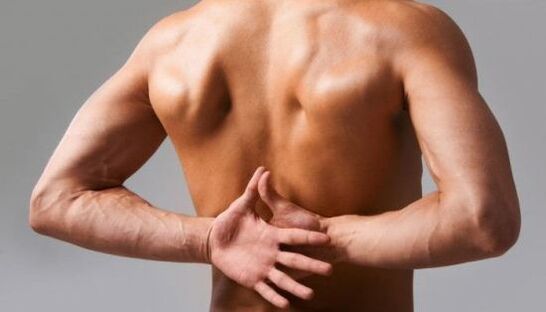 bolečine v hrbtu z osteohondrozo prsnega koša